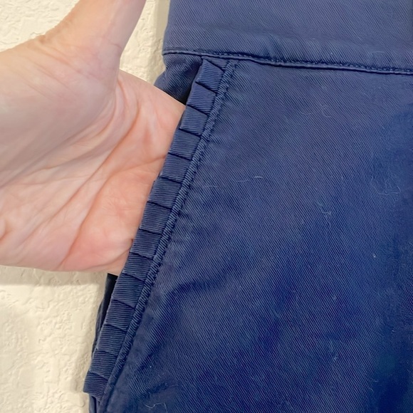 Lane Bryant Women Shorts Size 20 Blue High Rise Stretch Cotton Causal Classic - Picture 5 of 11